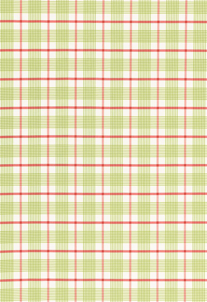 St. Lucia Plaid Lime 68020 by Schumacher Fabric Calypso 100% Cotton Martindale 5,000 Horizontal: 3.375 and Vertical: 3.375 53.75 - Fabric Carolina -