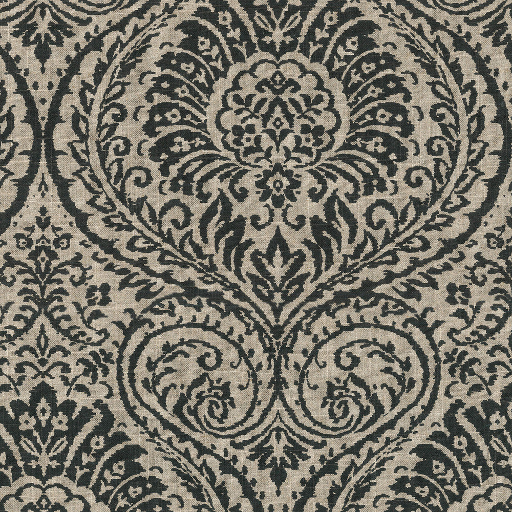 High Note Ink 680221 by Waverly Fabric - 55% LINEN 45% RAYON China 24000 Horizontal: 6.75 and Vertical: 25.25 54 - Fabric Carolina -