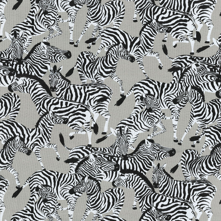 HERD TOGETHER Mineral 680300 by Waverly Sun N Shade Fabric - 100% COTTON USA 51000 Horizontal: 13.5 and Vertical: 25.25 54 - Fabric Carolina -