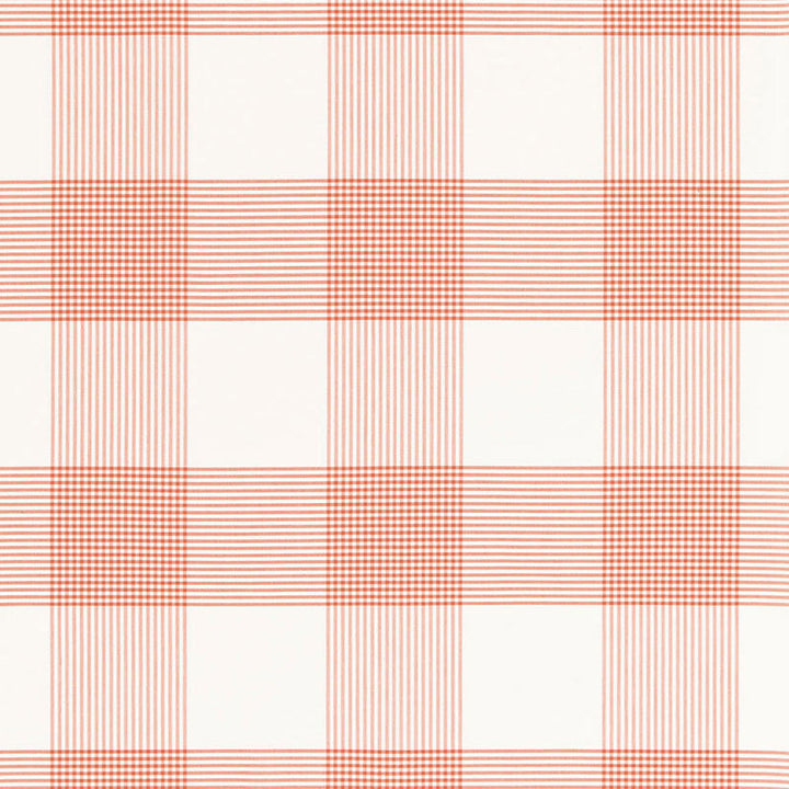 Antigua Plaid Orange 68033 by Schumacher Fabric Schumacher Fabric Antigua Plaid Orange 68033Fabric COTTON 100% INDIA </p><p>Repeat: H: HORZ. 8 7/8" (23CM) , V: VERT. 8 7/8" (23CM) 53.5 - Fabric Carolina -