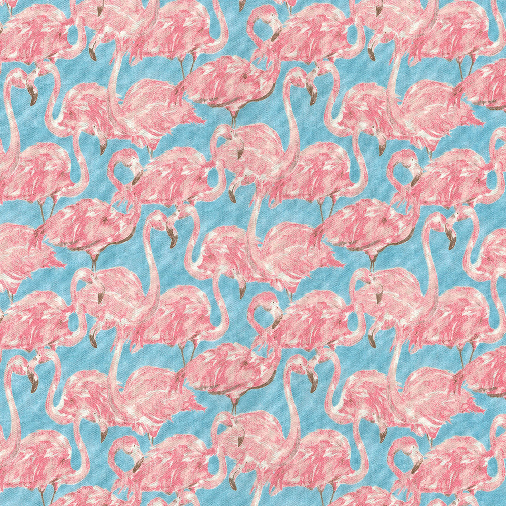 Beach Social Tropics 680460 by Waverly Fabric - 100% COTTON USA 51000 Horizontal: 4.5 and Vertical: 9 54 - Fabric Carolina -