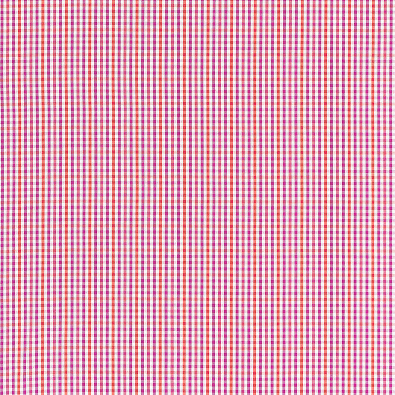 Bahama Check Fruit Punch 68051 by Schumacher Fabric CALYPSO PLAIDS & CHECKS See Sample INDIA MEDIUM DUTY </p><p>Repeat: Horizontal: 1 3/8" (3CM) and Vertical: 1 3/8" (3CM) 54 1/4" WIDE (138CM) - Fabric Carolina -