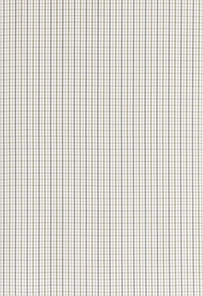 Bahama Check Stone 68053 by Schumacher Designer Fabric Calypso 100% Cotton Martindale 10,000 Horizontal: 1.375 and Vertical: 1.375 54.25 - Swanky Fabrics -