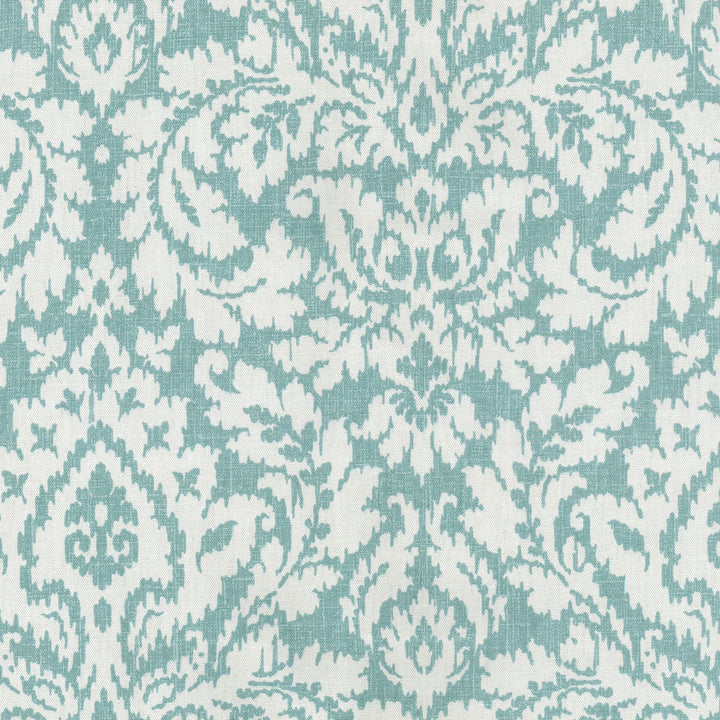 Dashing Damask Seaspray 680584 by Waverly Fabric - 100% COTTON USA 51000 Horizontal: 13.5 and Vertical: 25.25 54 - Fabric Carolina -