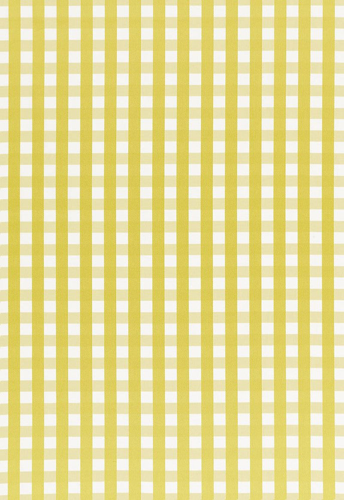 Bermuda Check Citron 68060 by Schumacher Fabric Calypso 100% Cotton Martindale 8,000 Horizontal: 1.75 and Vertical: 1.625 53.125 - Fabric Carolina -