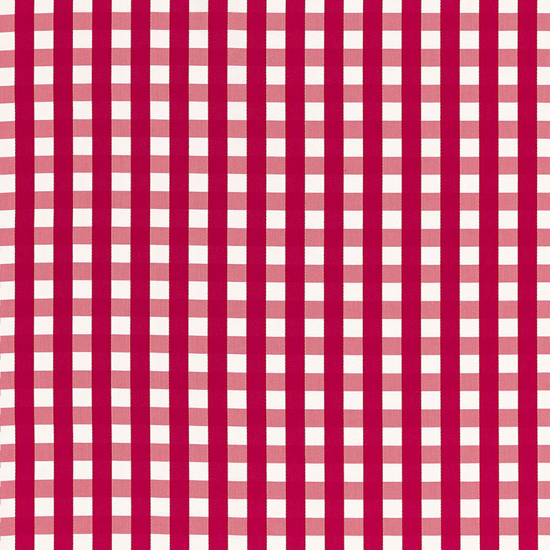 Bermuda Check Azalea 68062 by Schumacher Fabric CALYPSO PLAIDS & CHECKS COTTON 100% INDIA MARTINDALE 8,000 </p><p>Repeat: Horizontal: 1 3/4" (4CM) and Vertical: 1 5/8" (4CM) 53.125 - Fabric Carolina -