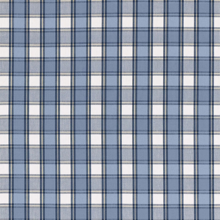 Montserrat Plaid Cornflower 68081 by Schumacher Fabric CALYPSO PLAIDS & CHECKS See Sample INDIA MEDIUM DUTY </p><p>Repeat: Horizontal: 3 1/4" (8CM) and Vertical: 3 3/8" (9CM) 54" WIDE (137CM) - Fabric Carolina -