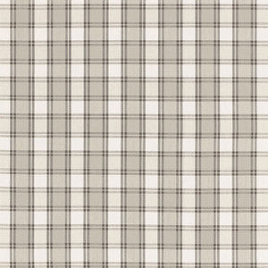 Montserrat Plaid Stone 68082 by Schumacher Fabric