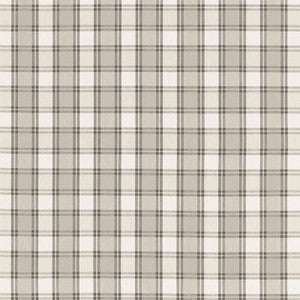Montserrat Plaid Stone 68082 by Schumacher Fabric