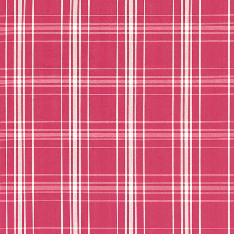 Belize Plaid Azalea 68092 by Schumacher Fabric CALYPSO PLAIDS & CHECKS See Sample INDIA MEDIUM DUTY </p><p>Repeat: Horizontal: 6" (15CM) and Vertical: 6" (15CM) 54 3/4" WIDE (139CM) - Fabric Carolina -