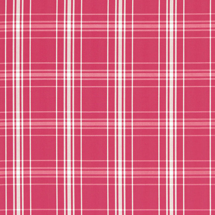 Belize Plaid Azalea 68092 by Schumacher Fabric CALYPSO PLAIDS & CHECKS See Sample INDIA MEDIUM DUTY </p><p>Repeat: Horizontal: 6" (15CM) and Vertical: 6" (15CM) 54 3/4" WIDE (139CM) - Fabric Carolina -