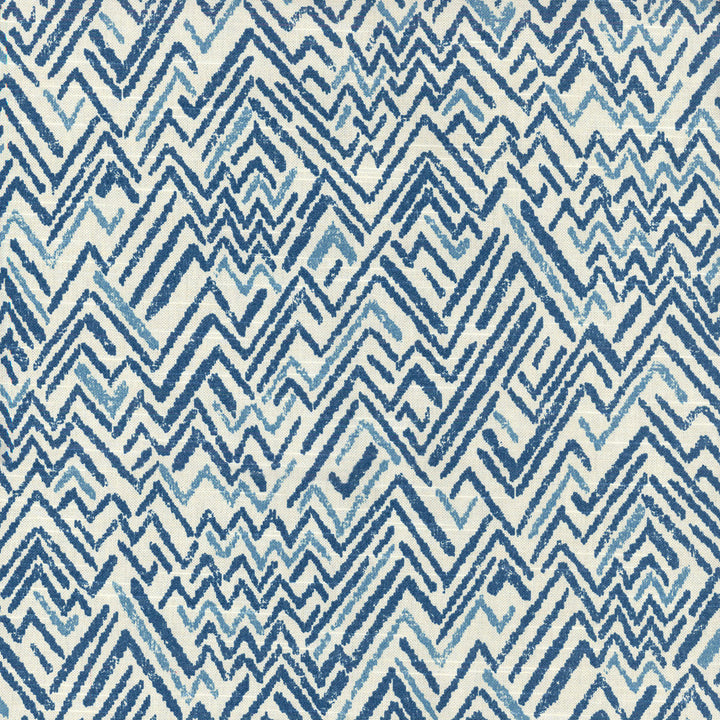 Edges Indigo 680990 by Waverly Fabric - 100% COTTON USA 30000 Horizontal: 18 and Vertical: 18 54 - Fabric Carolina -