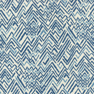 Edges Indigo 680990 by Waverly Fabric
