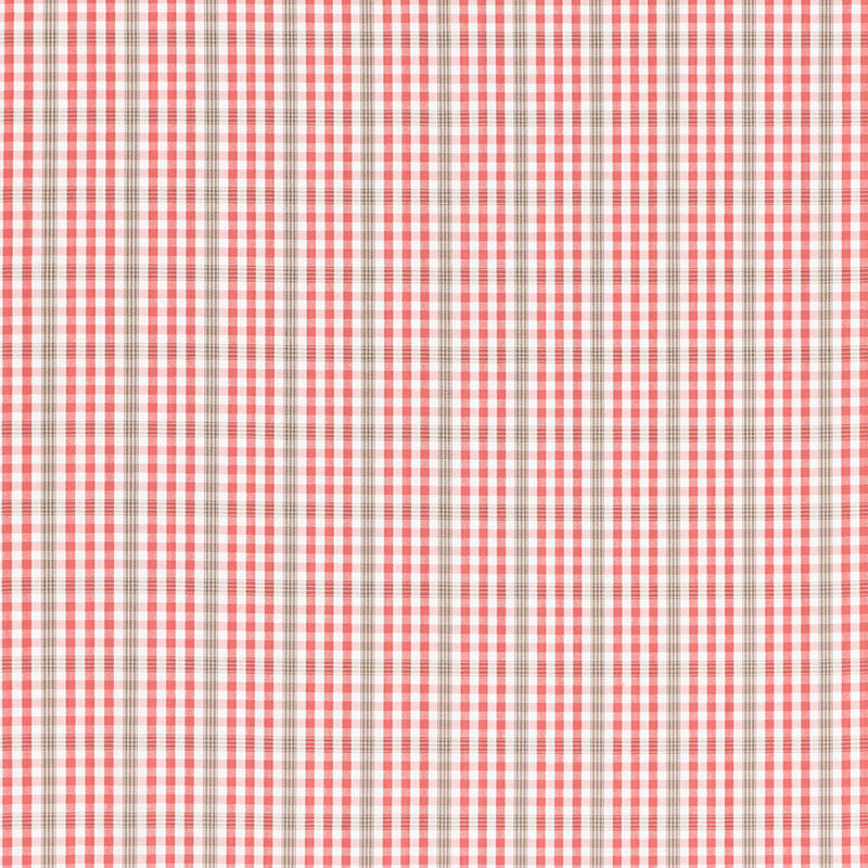 Cozumel Plaid Watermelon 68100 by Schumacher Designer Fabric CALYPSO PLAIDS & CHECKS See Sample INDIA MEDIUM DUTY </p><p>Repeat: Horizontal: 2 1/8" (5CM) and Vertical: 2 1/8" (5CM) 54 1/2" WIDE (138CM) - Swanky Fabrics -