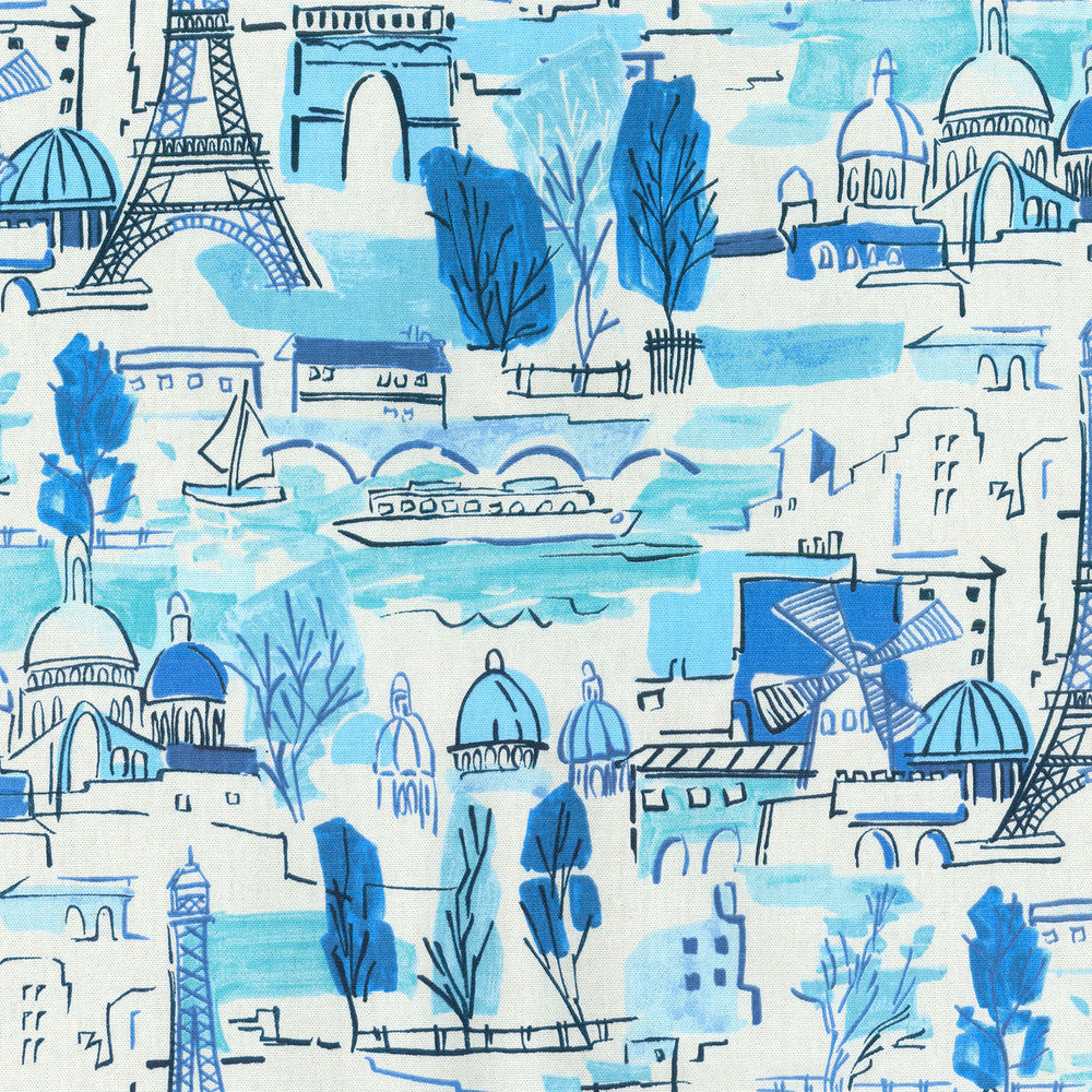 Arrondissement Luna 681032 by Waverly Fabric - 100% COTTON USA 51000 Horizontal: 13.5 and Vertical: 16 54 - Fabric Carolina -