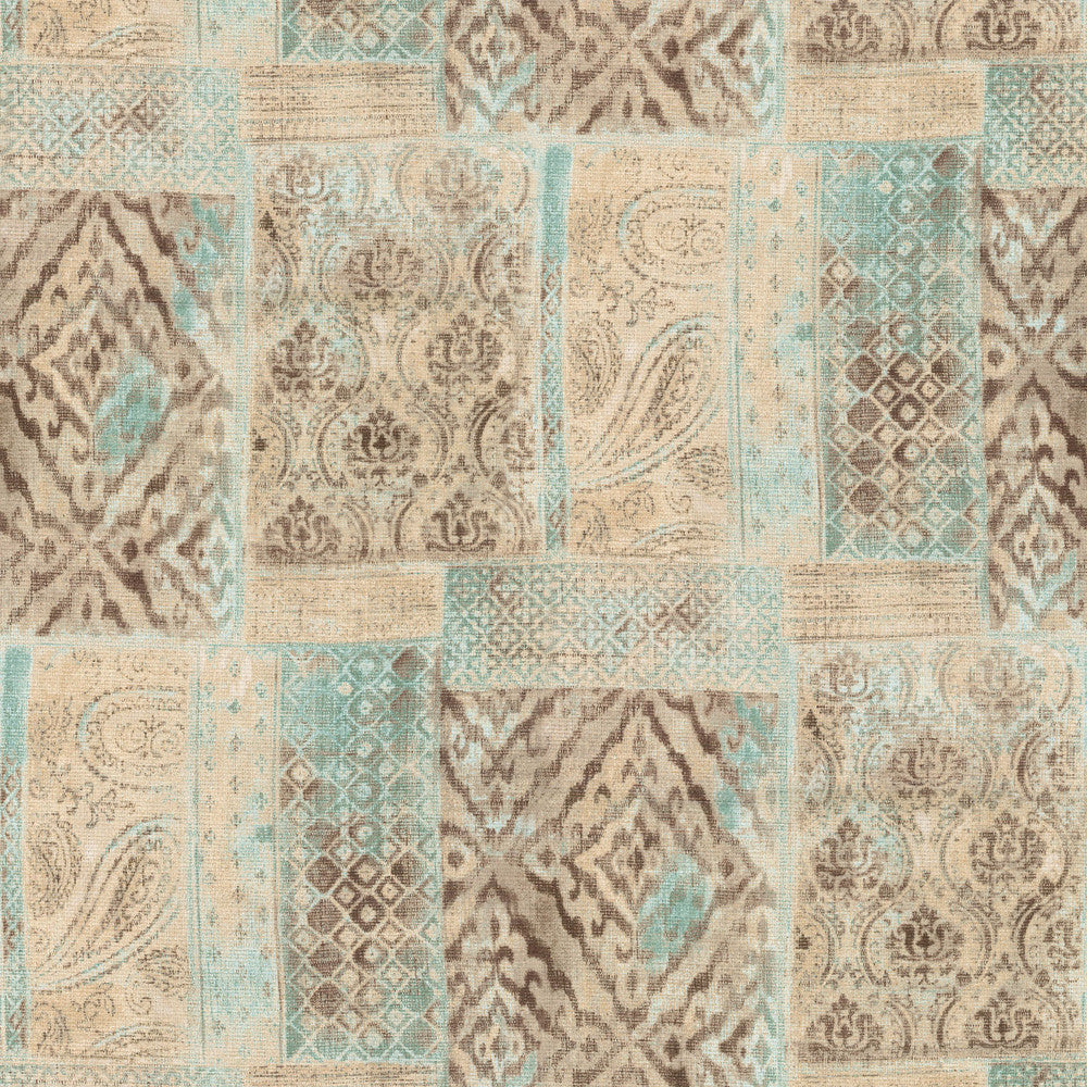 Painting Poetry Reef 681072 by Waverly Fabric - 75% COTTON 25% POLYESTER 15000 Horizontal: 27 and Vertical: 25.25 54 - Fabric Carolina -