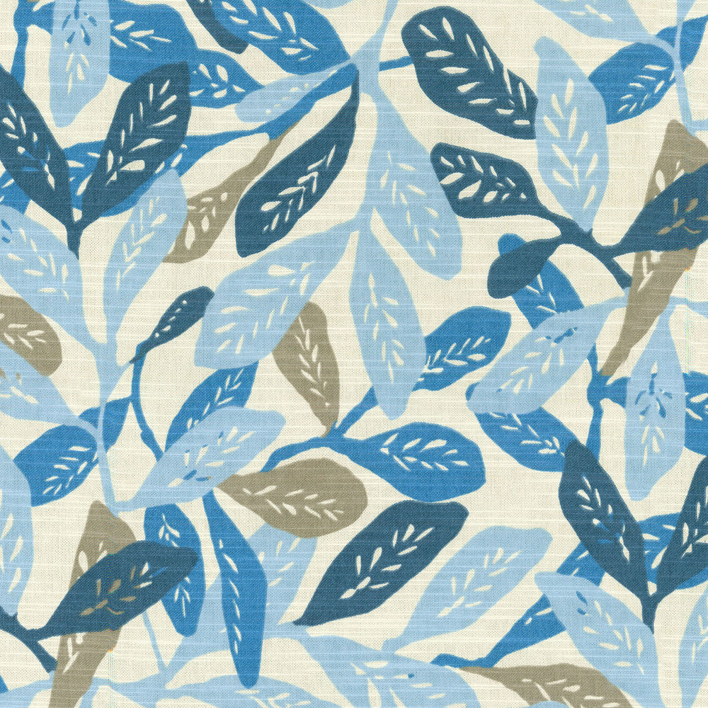 Field Notes Indigo 681101 by Waverly Fabric WITHIN THE LINES 100% Cotton U.S.A. Wyzenbeek 30,000 Horizontal: 13.50" and Vertical: 18.00" 54" - Fabric Carolina -