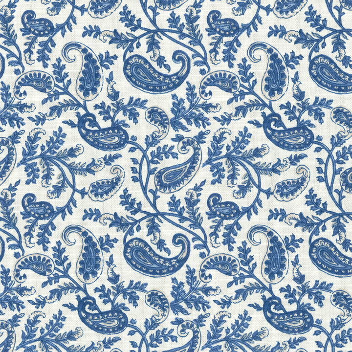 Token Porcelain 681111 by Waverly Fabric - 100% COTTON USA 15000 Horizontal: 6.75 and Vertical: 6.75 54 - Fabric Carolina -