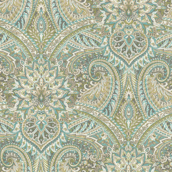 Swept Away Mineral 681172 by Waverly Fabric - 68% COTTON 32% POLYESTER 51000 Horizontal: 9 and Vertical: 18 54 - Fabric Carolina -
