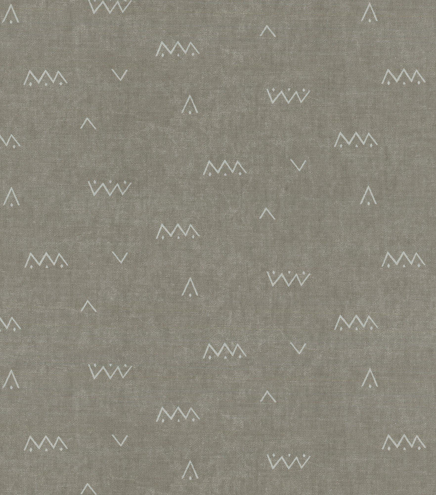 Arrow Solid Pewter 681250 by Waverly Fabric - 100% COTTON USA 51000 Horizontal: 5.4 and Vertical: 5 54 - Fabric Carolina -