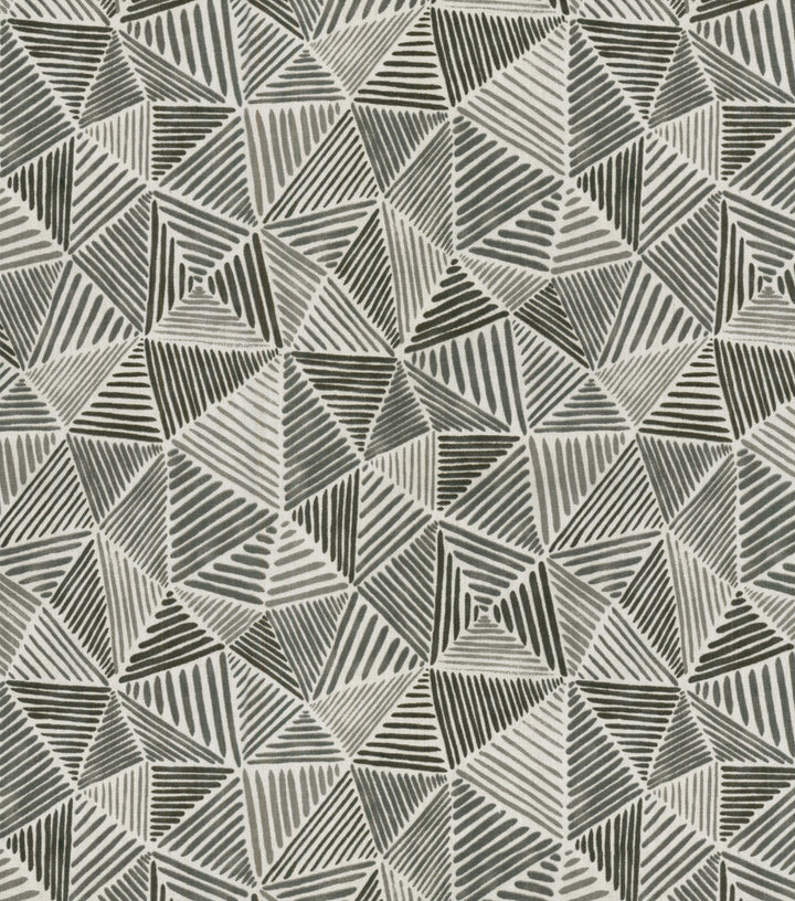 Stitches Graphite 681260 by Waverly Fabric - 100% COTTON USA 51000 Horizontal: 5.4 and Vertical: 12.6 54 - Fabric Carolina -
