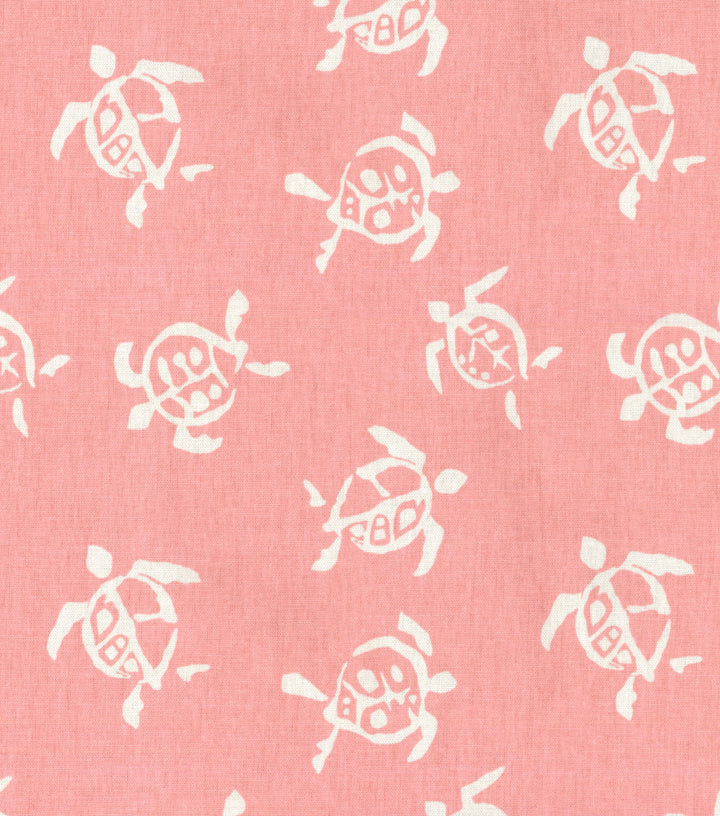 Sea Turtles HIBISCUS 681361 by Waverly Fabric - Base:94% Polyester 6% Linen 51000 Horizontal: 9 and Vertical: 9 54 - Fabric Carolina -
