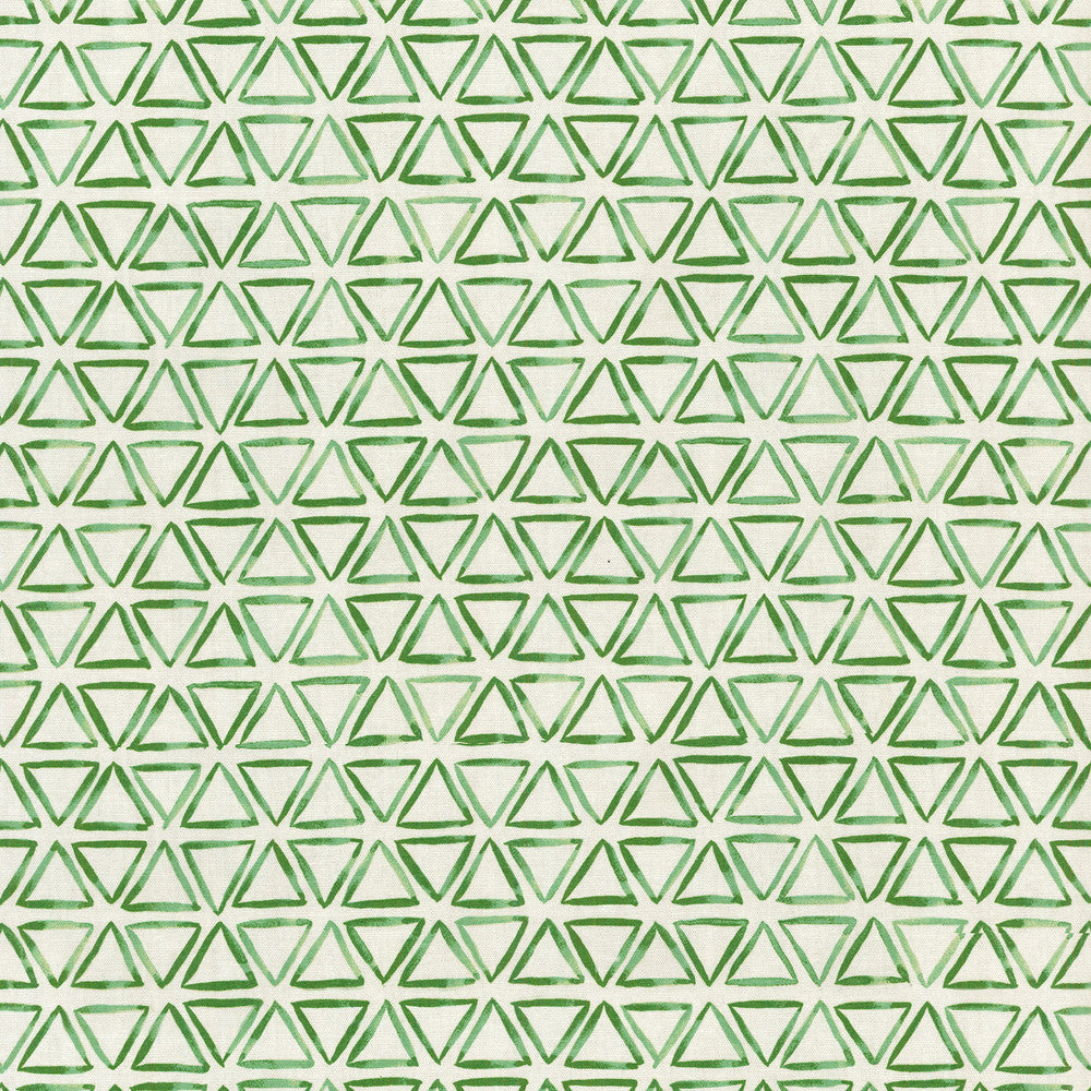 Painted Triangles Verte 681410 by Waverly Fabric - 100%Cotton U.S.A. 51000 Horizontal: 9 and Vertical: 9 54 - Fabric Carolina -