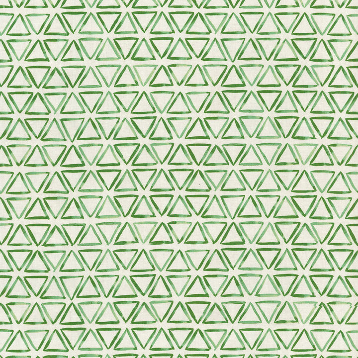 Painted Triangles Verte 681410 by Waverly Fabric - 100%Cotton U.S.A. 51000 Horizontal: 9 and Vertical: 9 54 - Fabric Carolina -