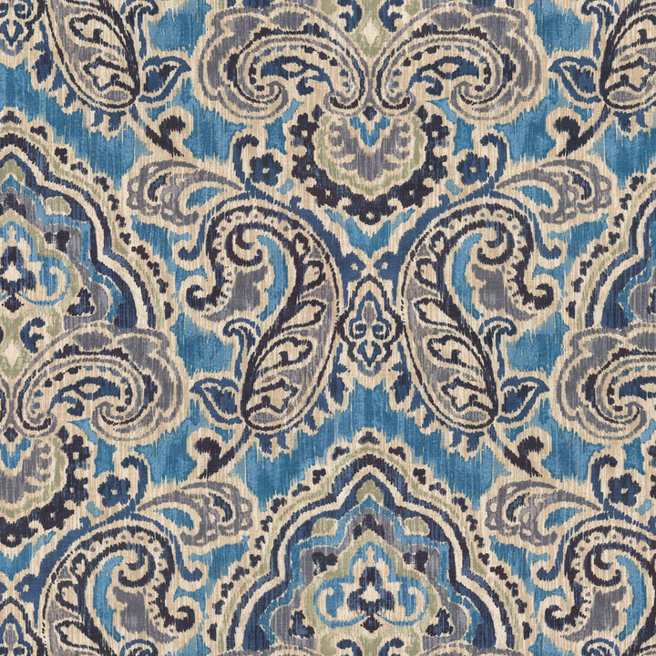 Artesanias Ikat Bayside 681432 by Waverly Fabric - 100%Cotton CHINA 51000 Horizontal: 13.5 and Vertical: 25.25 54 - Fabric Carolina -