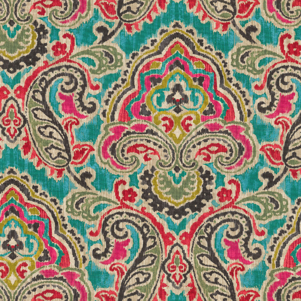 Artesanias Ikat Caliente 681433 by Waverly Fabric - 100%Cotton CHINA 51000 Horizontal: 13.5 and Vertical: 25.25 54 - Fabric Carolina -