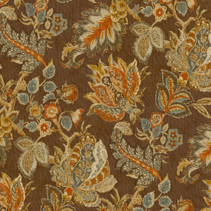 Brompton Amber 681441 by Waverly Fabric - 100%Linen KOREA 12000 Horizontal: 13.5 and Vertical: 27 54 - Fabric Carolina -