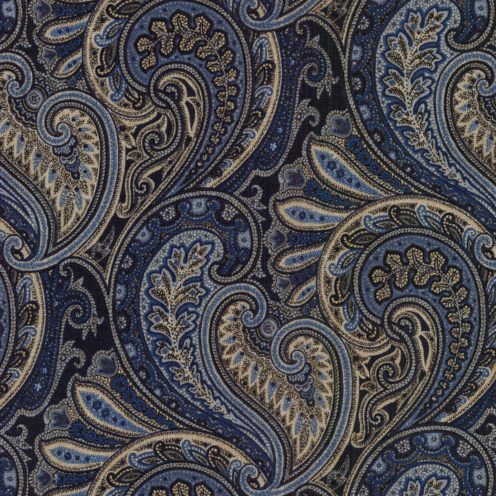 Knightsbridge Porcelain 681451 by Waverly Fabric - 100%Linen KOREA 12000 Horizontal: 6.75 and Vertical: 13.5 54 - Fabric Carolina -