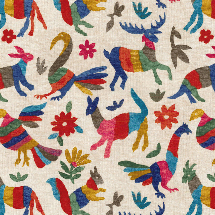 Marimba Caliente 681471 by Waverly Fabric - 100%Cotton CHINA 51000 Horizontal: 13.5 and Vertical: 13.5 54 - Fabric Carolina -