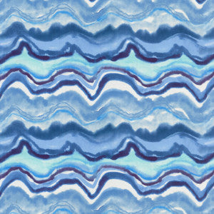 In Layers Lapis 681611 by Waverly Fabric