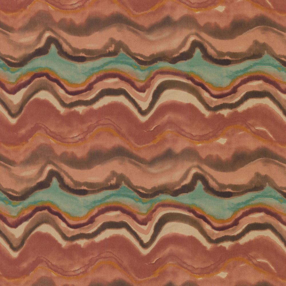 In Layers Jasper 681612 by Waverly Fabric GROUND IMPRESSIONS 100% Cotton PERU Wyzenbeek 15,000 Horizontal: 27.00" and Vertical: 13.50" 54" - Fabric Carolina -