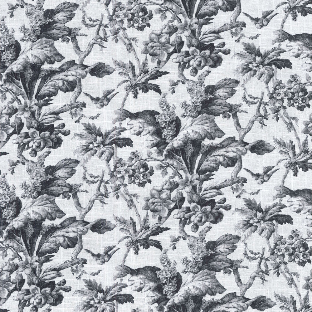 Southern Belle Cinder 681641 by Waverly Fabric - Base:55%Linen 45%Rayon CHINA 24000 Horizontal: 13.5 and Vertical: 13.5 54 - Fabric Carolina -
