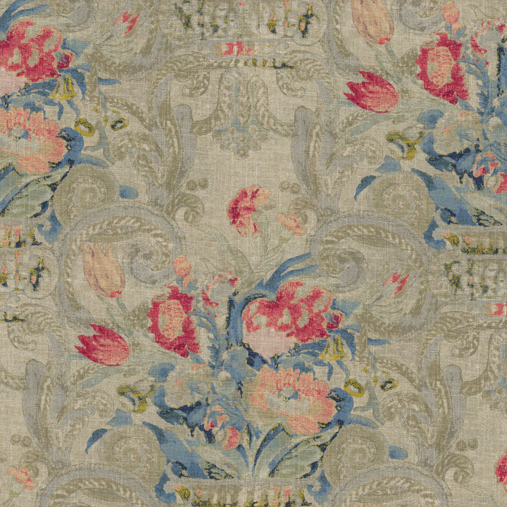 Volterra Giardino 681650 by Waverly Fabric - 55% Linen 45% Rayon CHINA 24000 Horizontal: 13.5 and Vertical: 27 54 - Fabric Carolina -