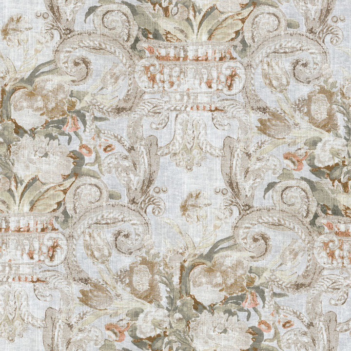 Volterra Fumo 681652 by Waverly Fabric - 55%Linen 45%Rayon CHINA 24000 Horizontal: 27 and Vertical: 13.5 54 - Fabric Carolina -