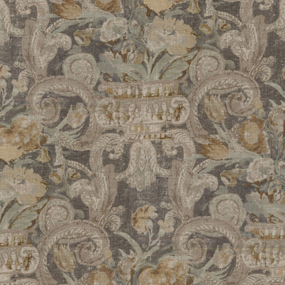Volterra Porcini 681653 by Waverly Fabric - 55% Linen 45% Rayon CHINA 24000 Horizontal: 13.5 and Vertical: 27 54 - Fabric Carolina -