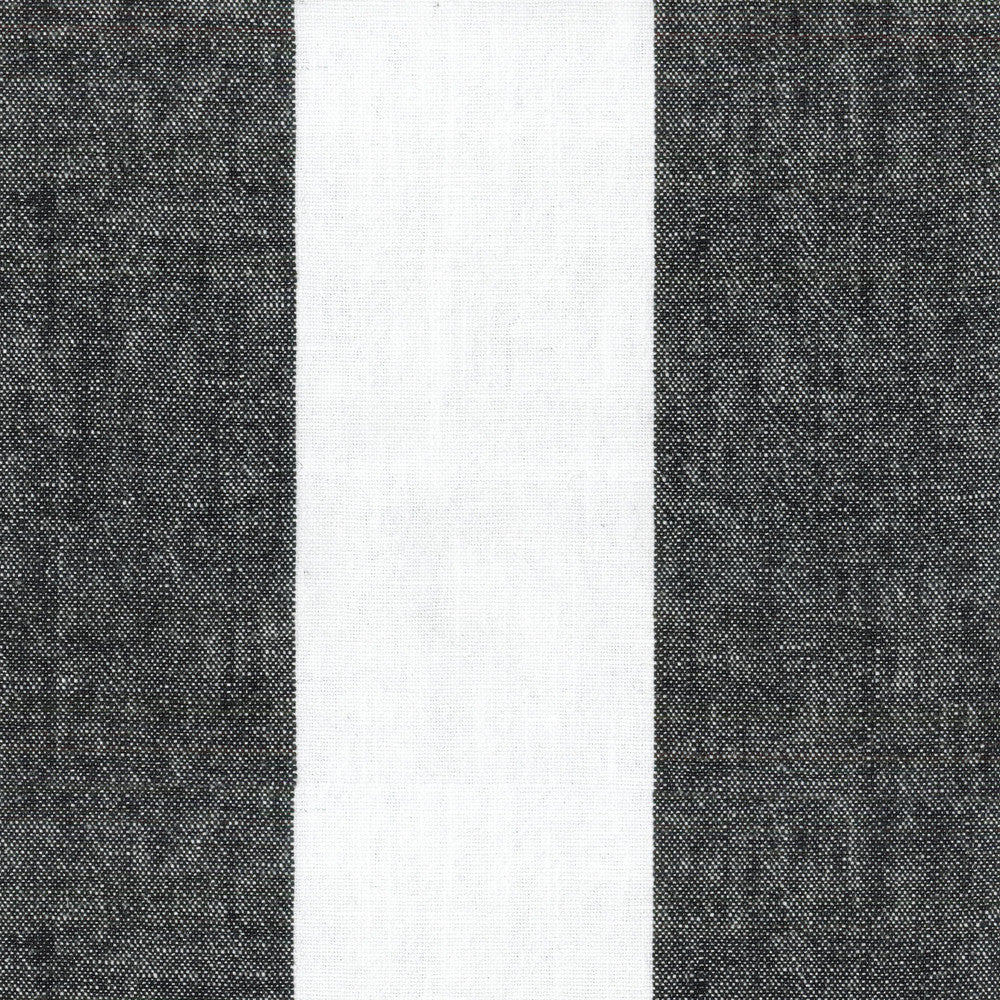 Sarona Stripe Domino 681722 by Waverly Fabric - 55%Linen 45%Cotton CHINA 30000 Horizontal: 0 and Vertical: 9.25 54 - Fabric Carolina -