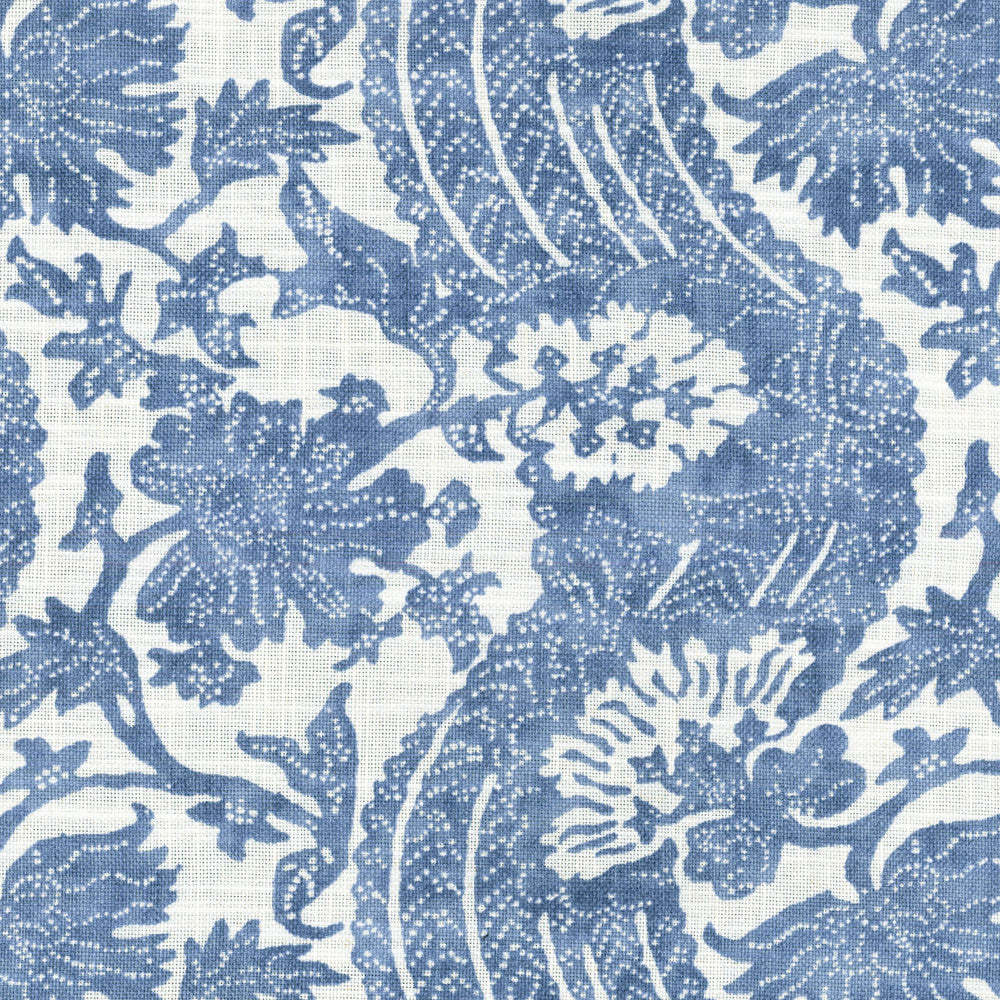 Brevard Chambray 681733 by Waverly Fabric - 75%Cotton 25%Linen PAKISTAN 18000 Horizontal: 13.5 and Vertical: 13.5 54 - Fabric Carolina -