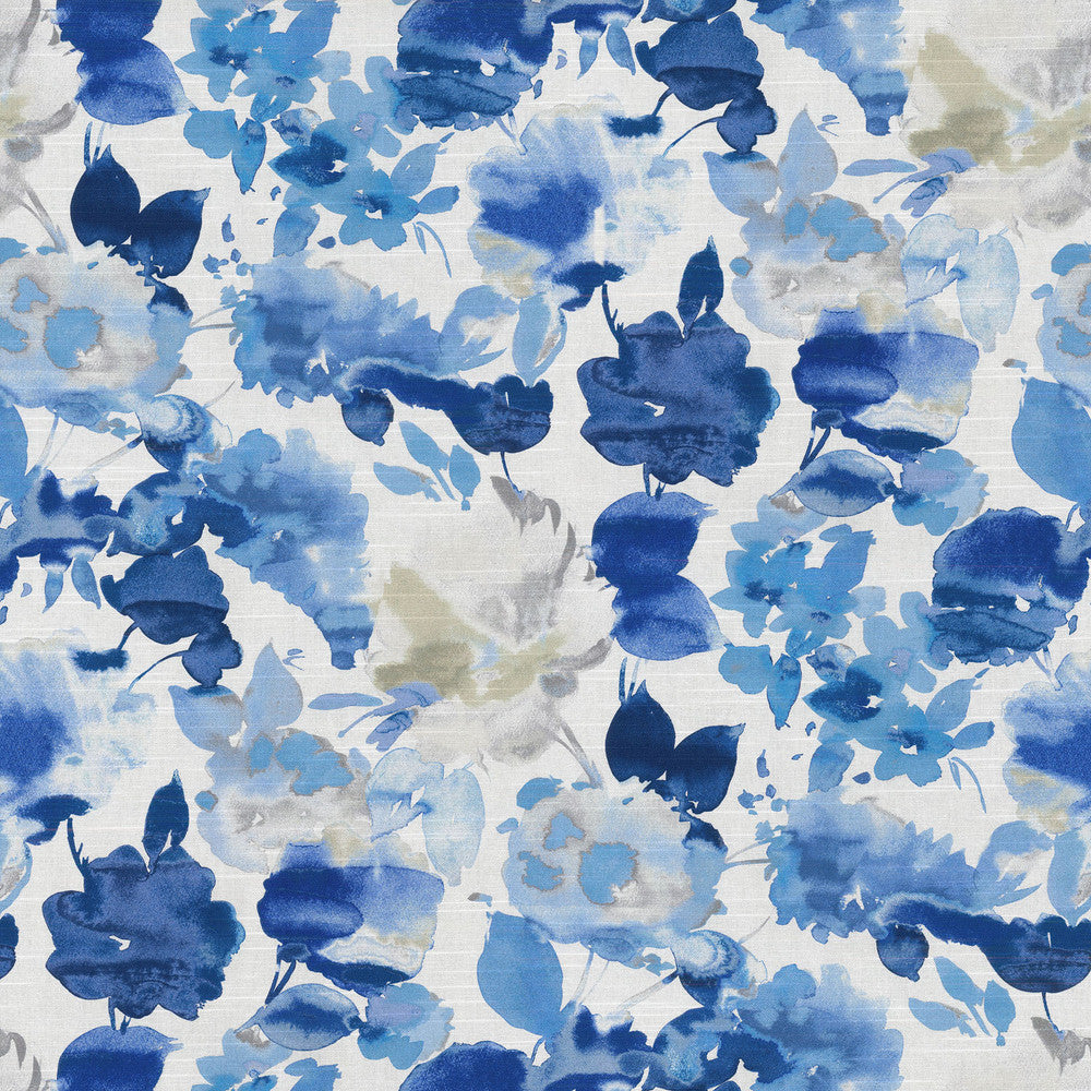 Aqua Fleur Sky 681821 by Waverly Fabric - 100%Cotton CHINA 39000 Horizontal: 27 and Vertical: 13.5 54 - Fabric Carolina -