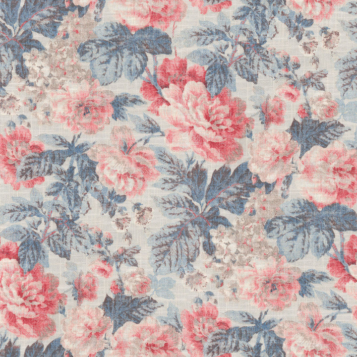 Beatrice Old Glory 681851 by Waverly Fabric - 75%Cotton 25%Linen PAKISTAN 30000 Horizontal: 13.5 and Vertical: 25.25 54 - Fabric Carolina -