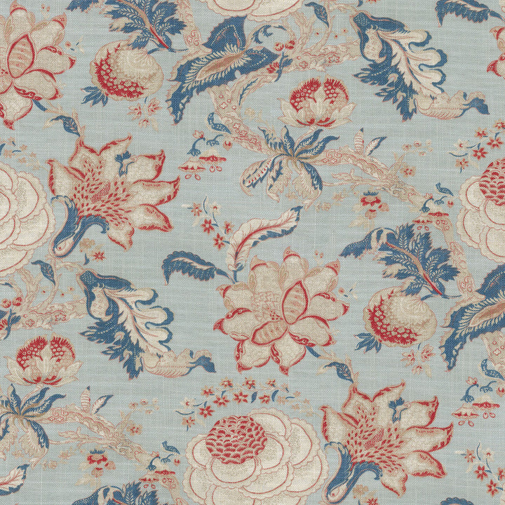 Hazel Old Glory 681871 by Waverly Fabric - 75%Cotton 25%Linen PAKISTAN 30000 Horizontal: 13.5 and Vertical: 25.25 54 - Fabric Carolina -