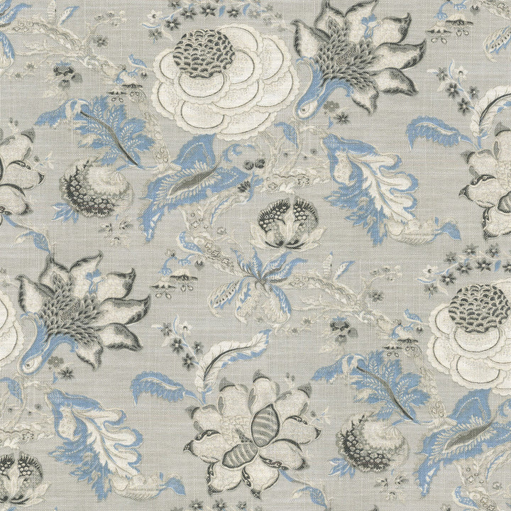 Hazel Chambray 681872 by Waverly Fabric - 75% Cotton 25% Linen PAKISTAN 30000 Horizontal: 13.5 and Vertical: 25.25 54 - Fabric Carolina -