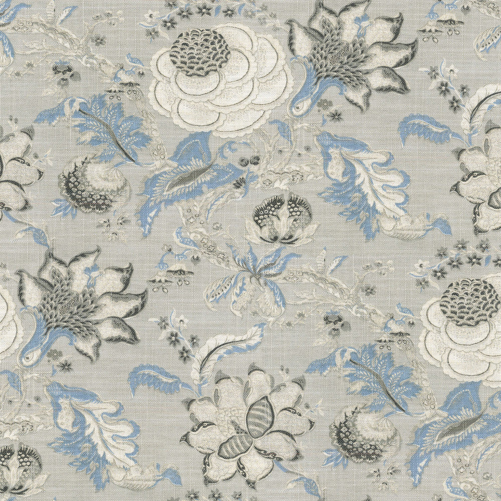 Hazel Chambray 681872 by Waverly Fabric - 75%Cotton 25%Linen Pakistan 30000 Horizontal: 25.25 and Vertical: 13.5 54 - Fabric Carolina -