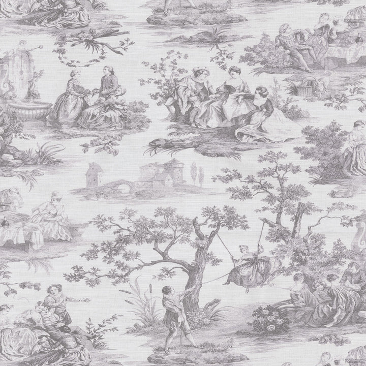 Idyllic Days Pewter 681881 by Waverly Fabric - 100%Cotton PERU 15000 Horizontal: 27 and Vertical: 27 54 - Fabric Carolina -