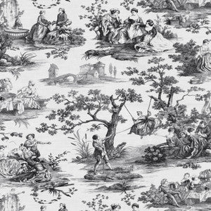 Idyllic Days Noir 681883 by Waverly Fabric