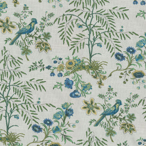 Above The Treetop Prussian 681892 by Waverly Fabric