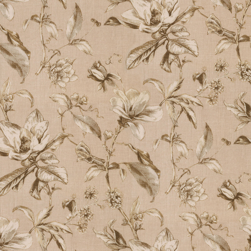 Sweet Bay Cameo 681901 by Waverly Fabric - 55% Linen 45% Rayon CHINA 15000 Horizontal: 13.5 and Vertical: 25.25 54 - Fabric Carolina -